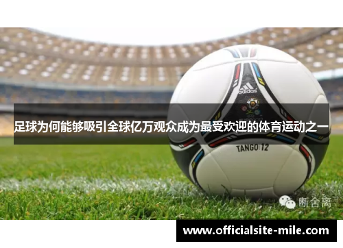 足球为何能够吸引全球亿万观众成为最受欢迎的体育运动之一